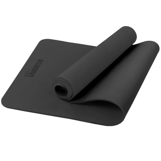UMINEUX Yoga Minderi - Jet Siyah 72"x24"x1/3"