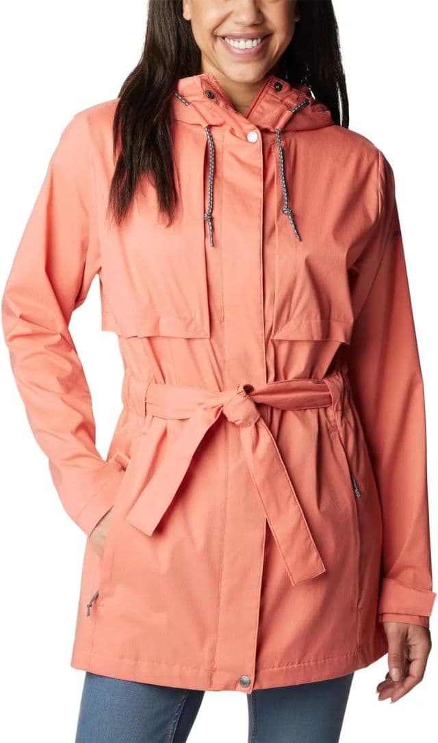 Columbia Kadın Pardon My Trench Ii Yağmurluk - Small Faded Peach
