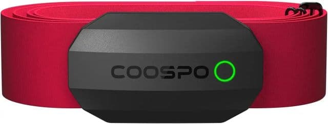 CooSpo H808S Akıllı Göğüs Kemeri Kalp Monitörü - Black Red
