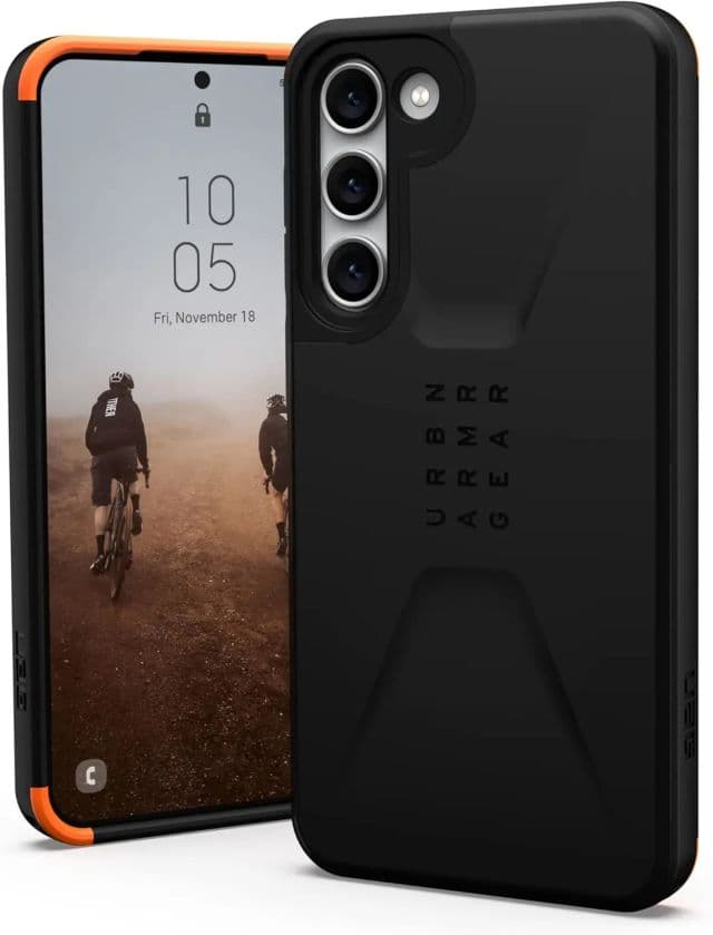 UAG Samsung Galaxy S23 Plus Kılıf - Civilian - Black