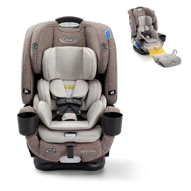 Graco 4Ever DLX 4'ü 1 Arada Bebek Oto Koltuğu - Hancock 5-in-1 w/ Seat Belt Trainer