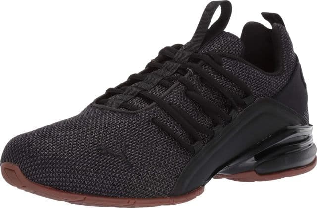 PUMA Erkek Axelion Velocity Marble Spor Ayakkabı - 40,5 Black Ss19