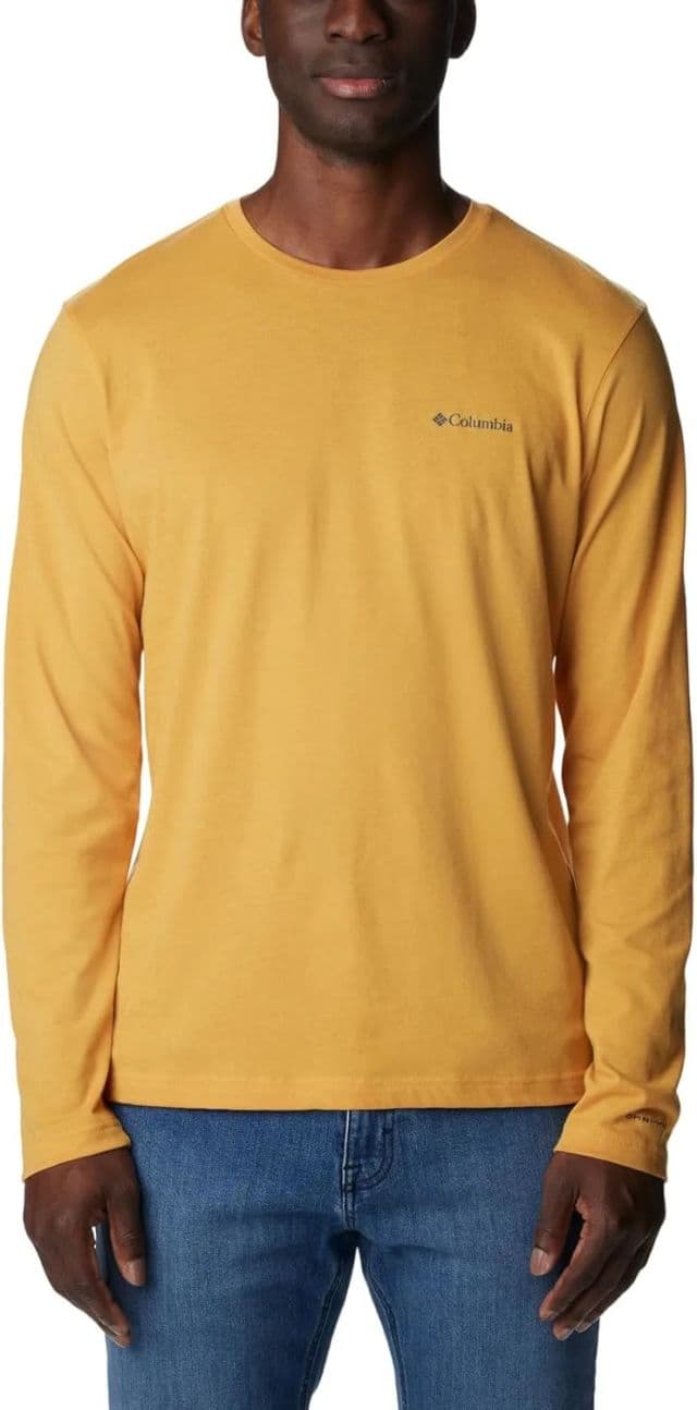 Columbia Erkek Thistletown Hills Uzun Kollu - Raw Honey	 5X Büyük Beden Uzun