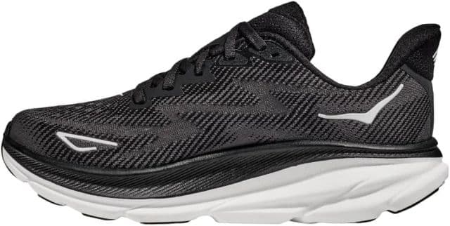 HOKA ONE ONE Bayan Clifton 9 Spor Ayakkabı - 7 Wide Black/White