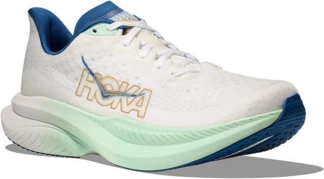 HOKA ONE ONE Erkek Mach 6 Spor Ayakkabı - 38.5 Frost/Gold