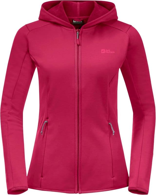 Jack Wolfskin Kadın Baiselberg Hoodie - S Kızıl