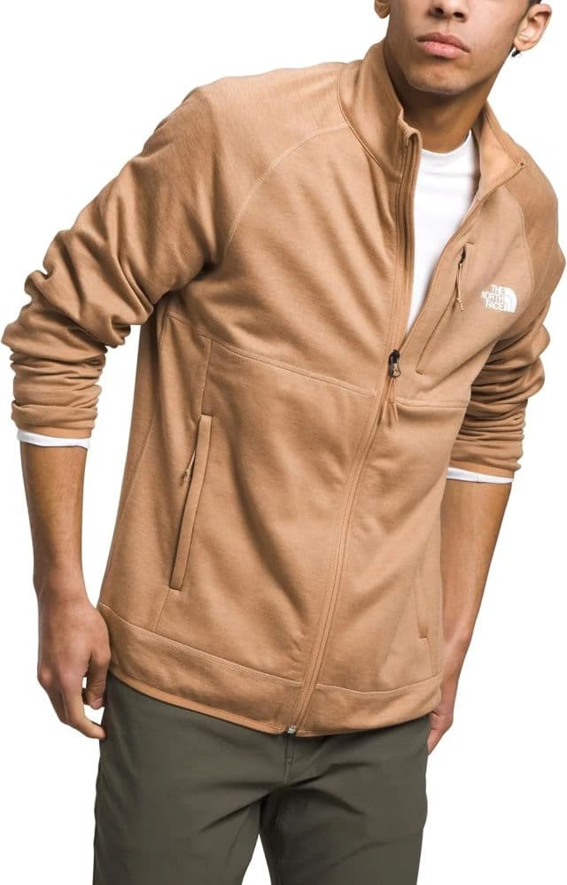 THE NORTH FACE Erkek Astro Ridge Tam Fermuarlı Sweatshirt - XXL Almond Butter Heather