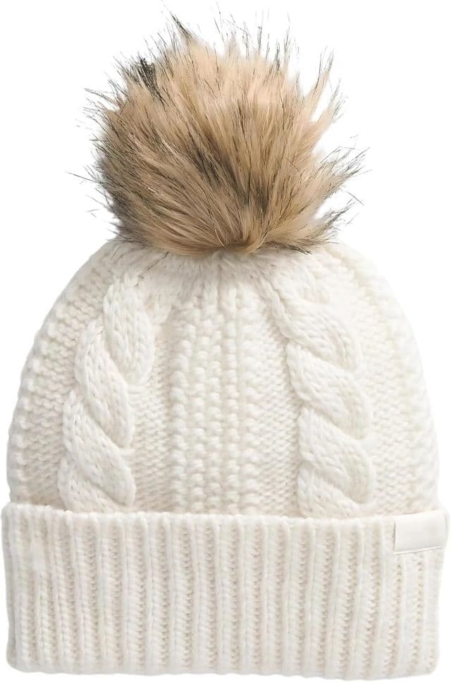 THE NORTH FACE Kadın Oh Mega Kürklü Pom Astarlı Bere - Bej One Size