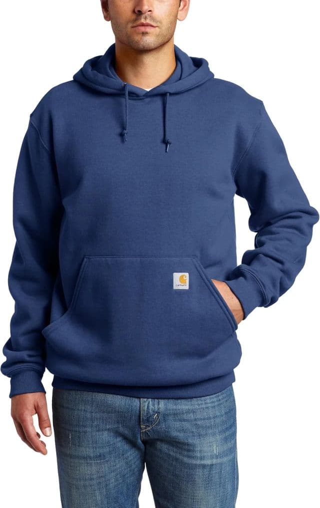Carhartt Erkek Loose Fit Sweatshirt - 4X-Large Canlı Lacivert
