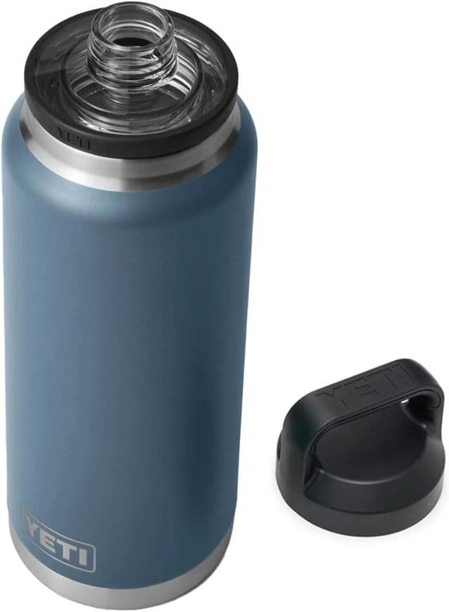 YETI Rambler Yalıtımlı Şişe - 1.06 L - Nordik Mavi