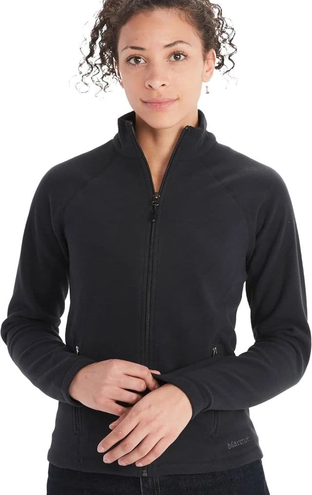 Marmot Kadın Rocklin Tam Fermuarlı Ceket - Siyah L