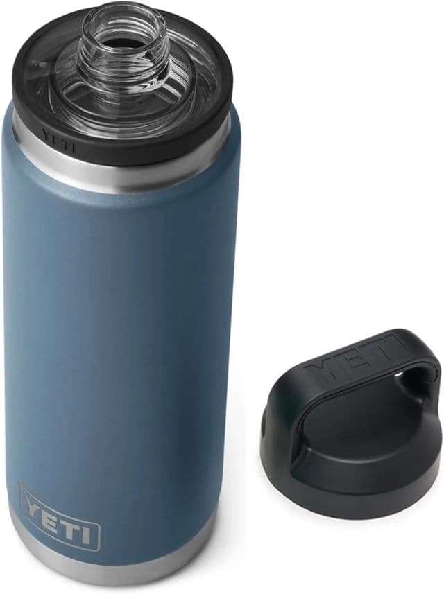 YETI Rambler Yalıtımlı Şişe - 0.76 L - Nordik Mavi