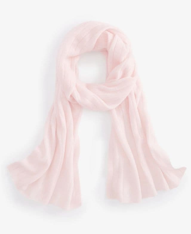 Charter Club Ribbed 100% Kaşmir Şal - Delicacy ONE SIZE