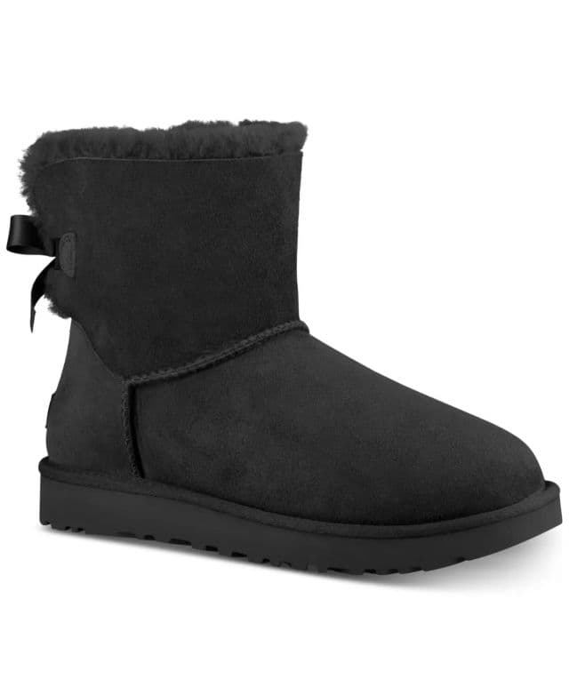 UGG Kadın Mini Bailey Bow II Bot - Siyah 36