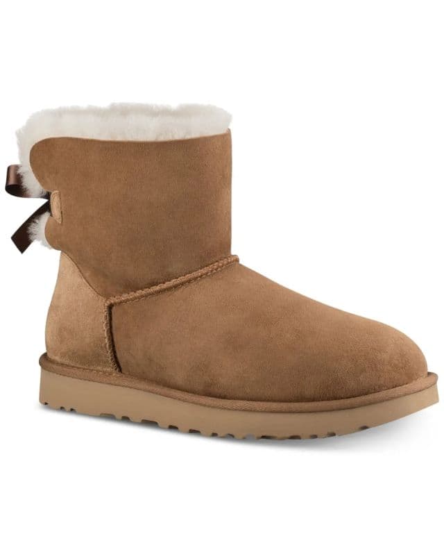 UGG Kadın Mini Bailey Bow II Bot - Kahverengi 42