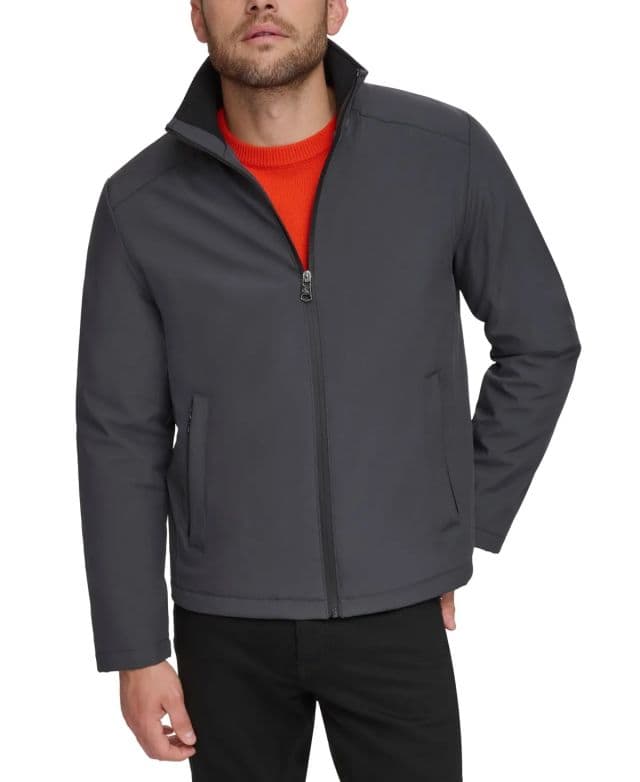 Calvin Klein - Erkek Klasik Midweight Ceket - Gri L