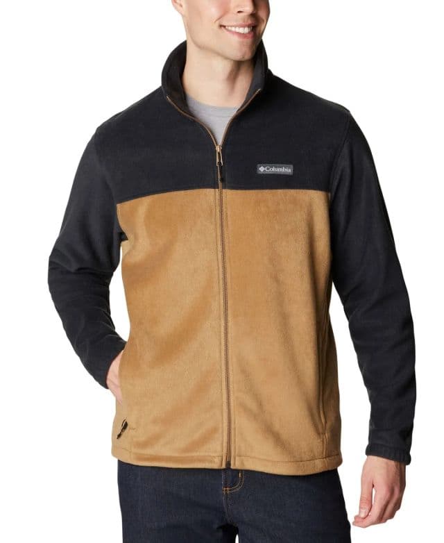 Columbia Erkek Steens Mountain Full Zip 2.0 Polar Ceket - Black, Delta M