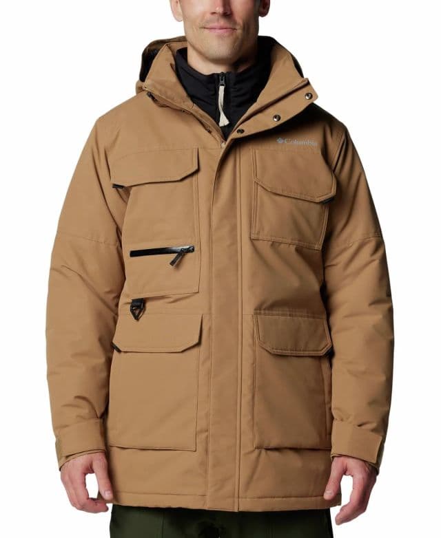Columbia - Erkek Landroamer II Parka, Suya Dayanıklı ve Şık - Kahverengi L