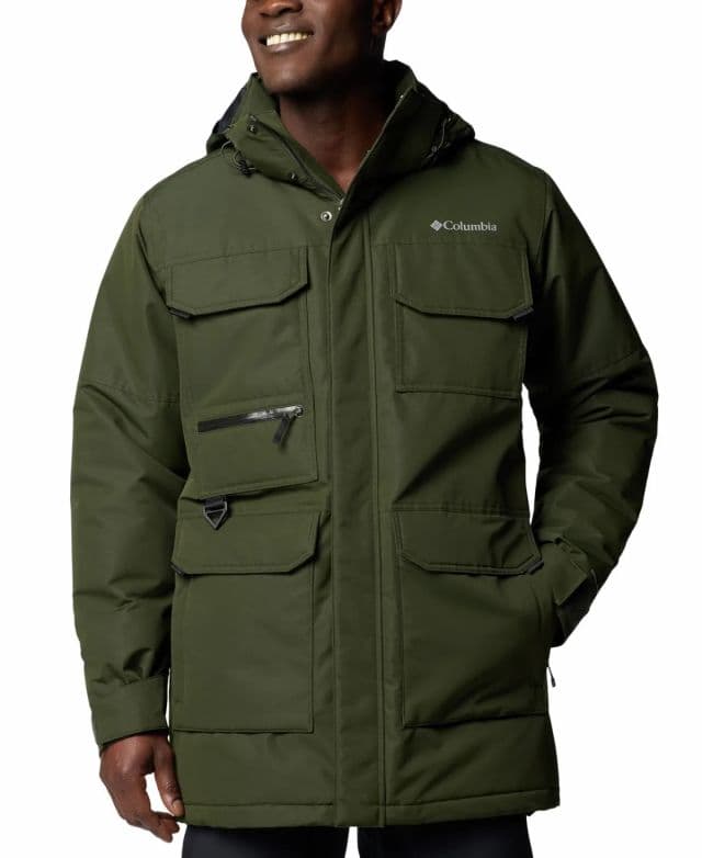 Columbia - Erkek Landroamer II Parka, Suya Dayanıklı ve Şık - Yeşil L