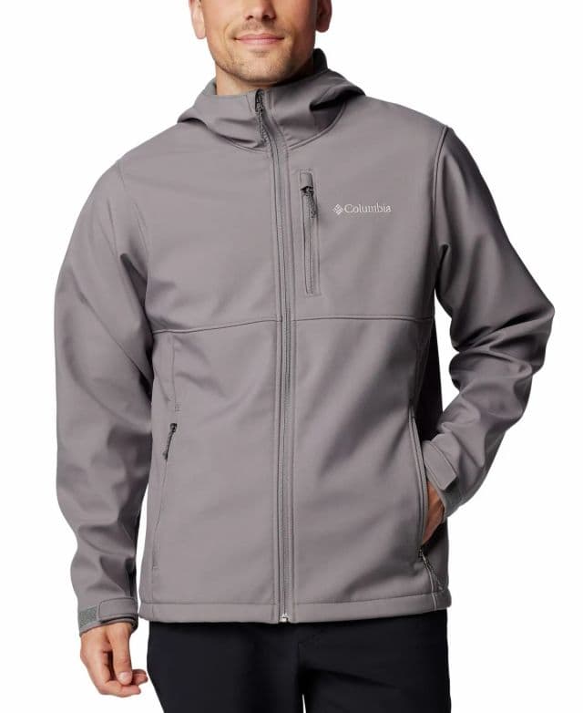 Columbia Erkek Ascender II Hooded Ceket - Gri S