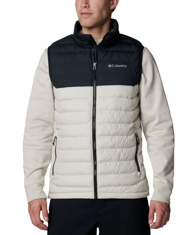 Columbia Erkek Powder Lite II Şişme Yelek - Beyaz 2XL