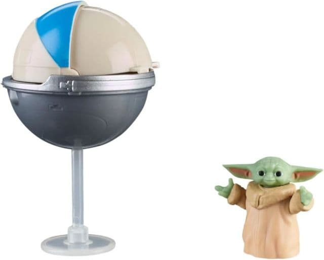 STAR WARS Epic Hero Series Aksiyon Figürleri - Grogu & Hover Pram