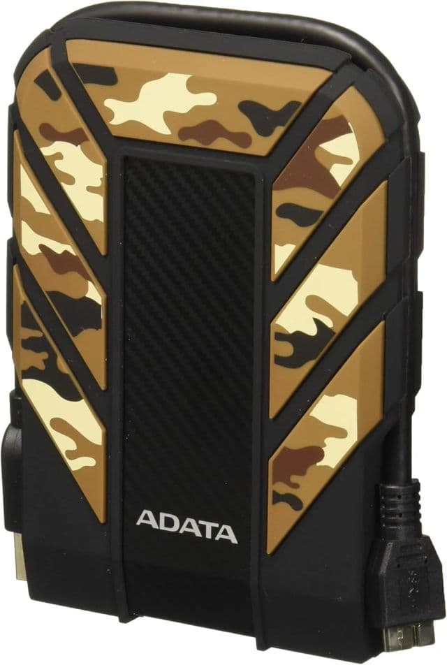 ADATA HD710 Pro 1TB USB 3.1 IP68 External Taşınabilir Sürücü - 1 TB Kamuflaj