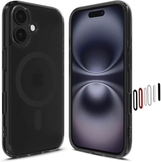 Spigen Ultra Hybrid MagFit [Sararma Önleyici] iPhone 16 Kılıf - iPhone 16 A_T_Frost Black