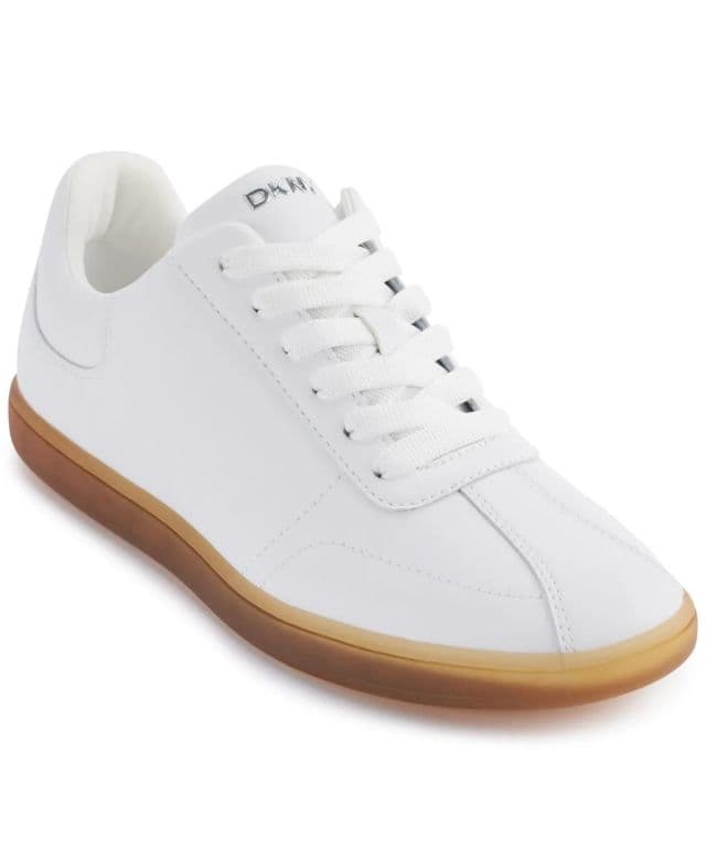 DKNY Kadın Seacliff Lace-Up Sneakers - Beyaz 40.5