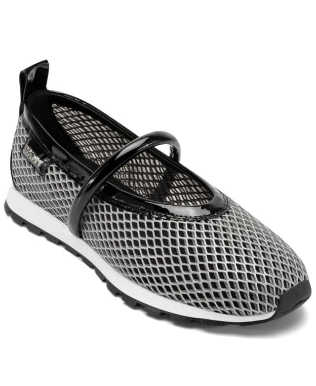 DKNY Kadın Faramir Ballerina Slip-On Sneaker - Nikel 40.5