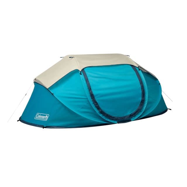 Coleman Pop-Up Kamp Çadırı  - PFAS-Free Blue 4-person