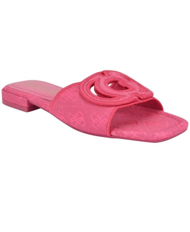 GUESS Kadın Tarishae One Band Quattro-G Slip On Terlik - Pembe 37
