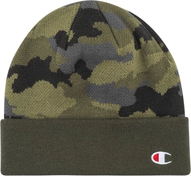 Şampiyon Logolu Manşetli Bere - Olive Camo One Size