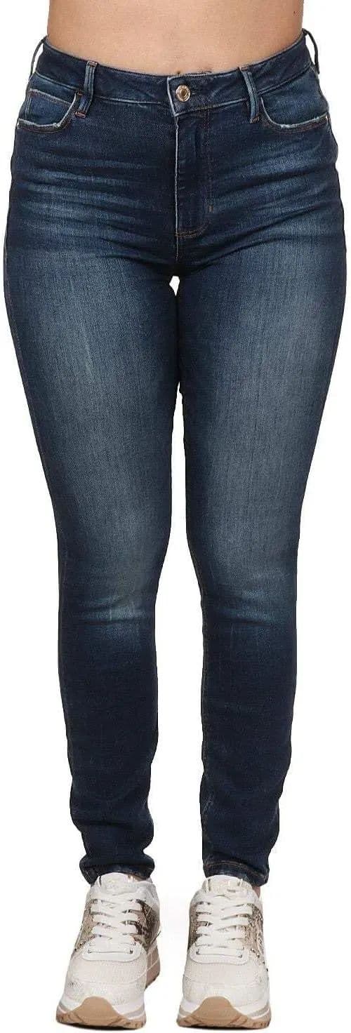GUESS 1981 Kadın Skinny Jean - 25 Koyu Mavi