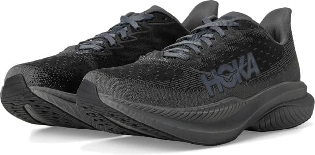 HOKA ONE ONE Erkek Mach 6 Spor Ayakkabı - 43,5 Black