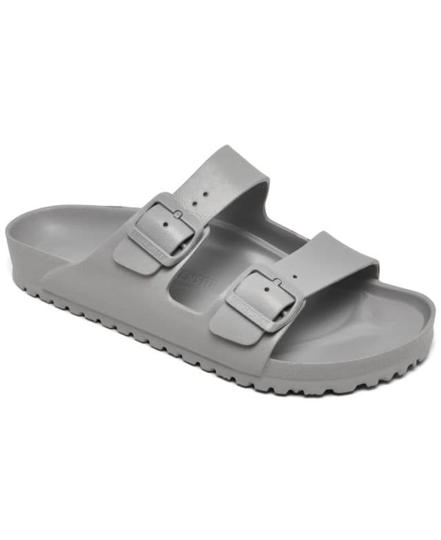 Birkenstock Erkek Arizona Essentials EVA İki Kayışlı Terlik - Gri 45