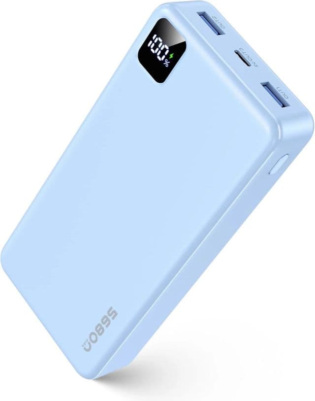 Moihosso Taşınabilir Şarj Cihazı Power Bank 56800mAh Pil - Mavi