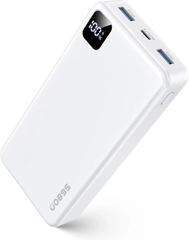 Moihosso Taşınabilir Şarj Cihazı Power Bank 56800mAh Pil - Beyaz