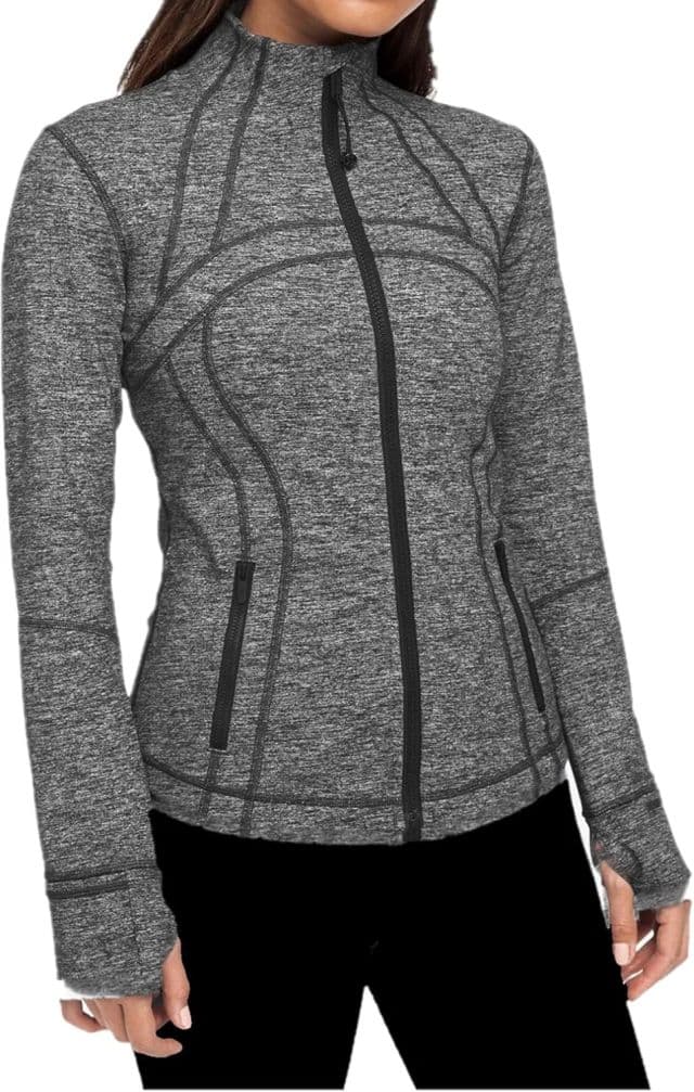 Lululemon Define Ceket - 4 Heathered Black