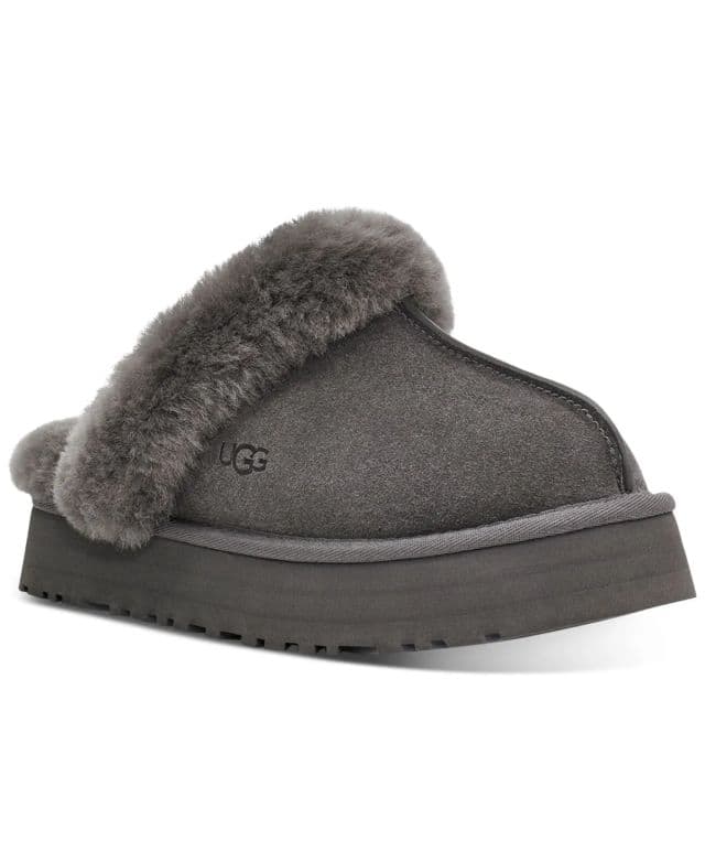 UGG Women's Disquette Terlik - Charcoal 37