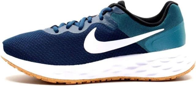 Nike Erkek Revolution 6 Road Koşu Ayakkabısı - 46 Valerian Blue White Bright Spruce B