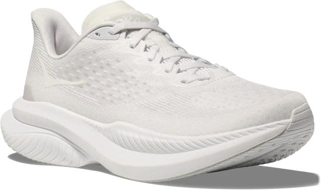 HOKA ONE ONE Erkek Mach 6 Spor Ayakkabı - 46 White/White