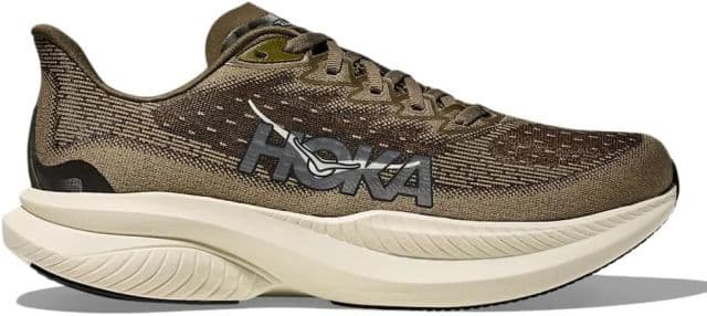 HOKA ONE ONE Erkek Mach 6 Spor Ayakkabı - 48.5 Antique Olive/Truffle Salt
