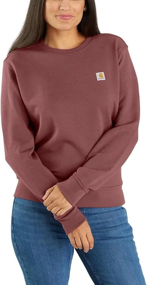 Carhartt Kadın Tencel Fiber Serisi Sweatshirt - XS Elma Ezmesi
