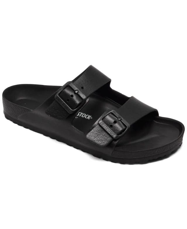 Birkenstock Erkek Arizona Essentials EVA İki Kayışlı Terlik - Black 45