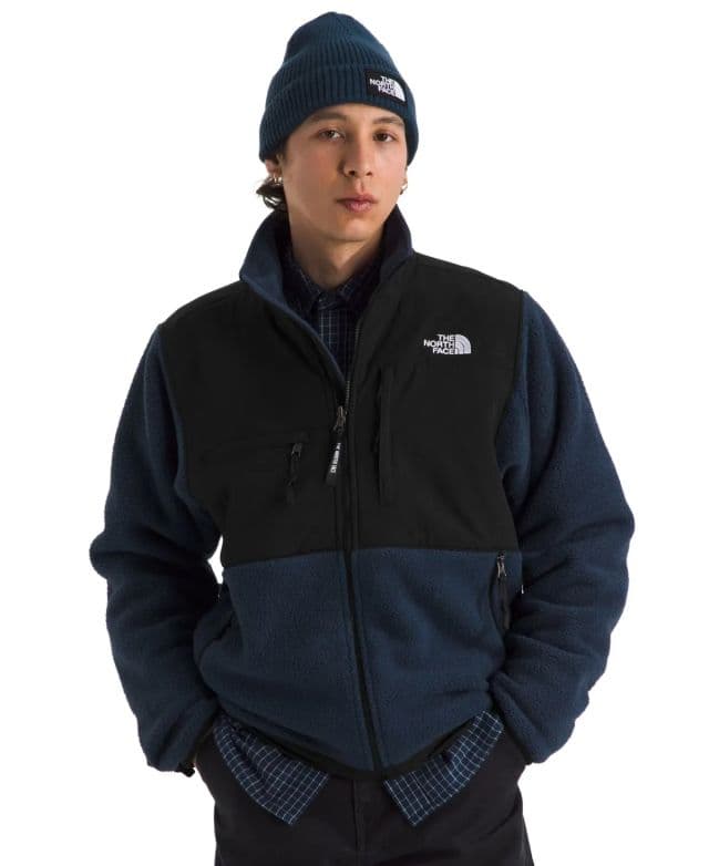 The North Face Erkek Retro Denali Polar Ceket - Summit Navy/Black S