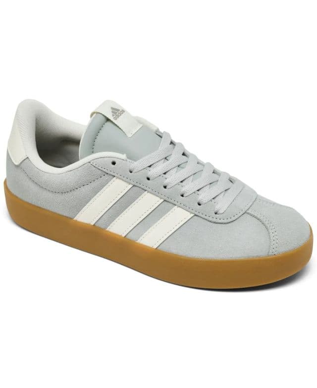 Adidas Kadın VL Court 3.0 Casual Sneaker - Gri 36