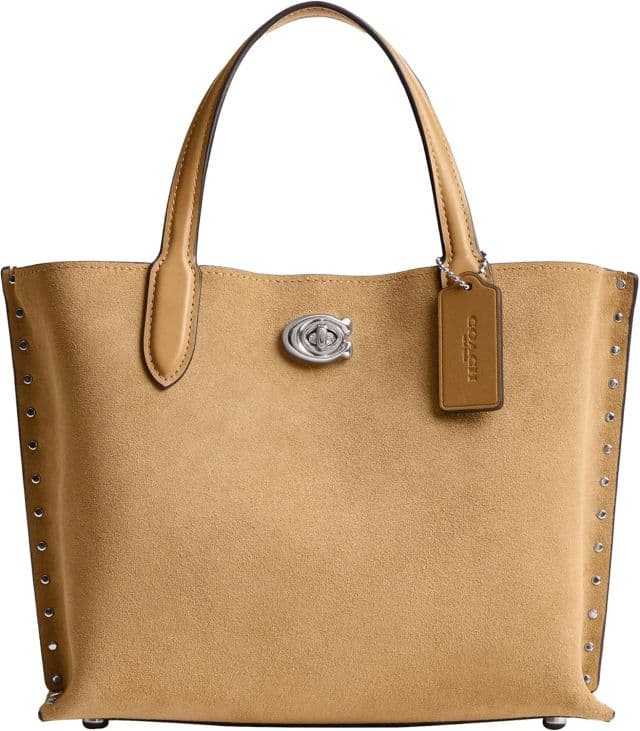 Coach Cilalı Çakıl Taşı Deri Söğüt Çanta - One Size Kahverengi