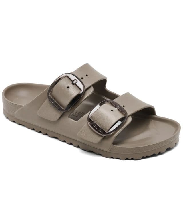 Birkenstock Kadın Arizona Büyük Tokalı EVA Terlik - Gray Taupe 39