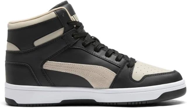 PUMA Erkek Rebound Layup Nubuk Spor Ayakkabı - 46 Black-desert Dust